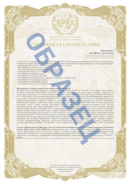 Образец Приложение к СТО 01.064.00220722.2-2020 Биробиджан Сертификат СТО 01.064.00220722.2-2020 